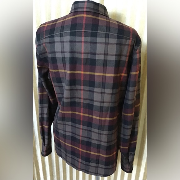 Ralph Lauren Women’s Wool Plaid Shirt - Picture 4 of 4